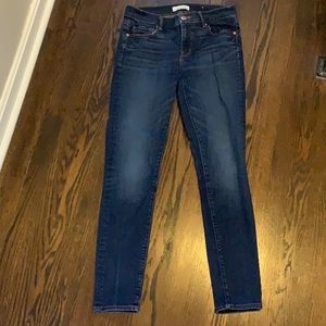 Loft mid rise skinny jeans